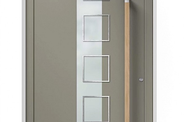 Aluminium Eingangstüre