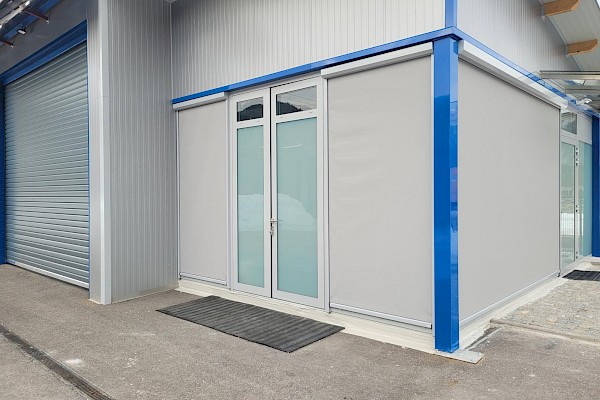 ZIP Screen Beschattung