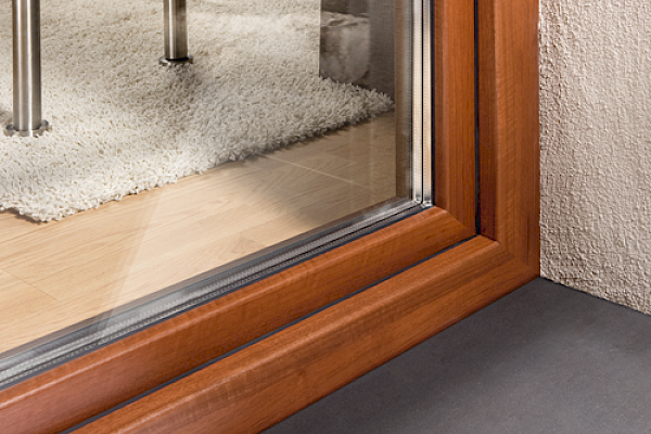 Real Wood Kunststoff Fenster